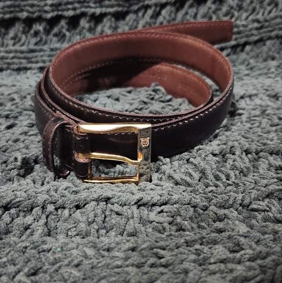 Christian Dior Leather Belt - Picture 1 of 10